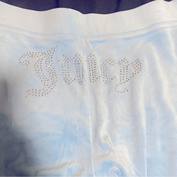 NWT OG Juicy Couture Diamanté Velour Tracksuit Set in Heritage Blue -Size L - Picture 3 of 12